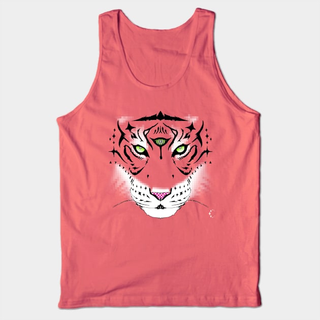 Third Eye of the Tiger Tank Top by ConstellationPublishing